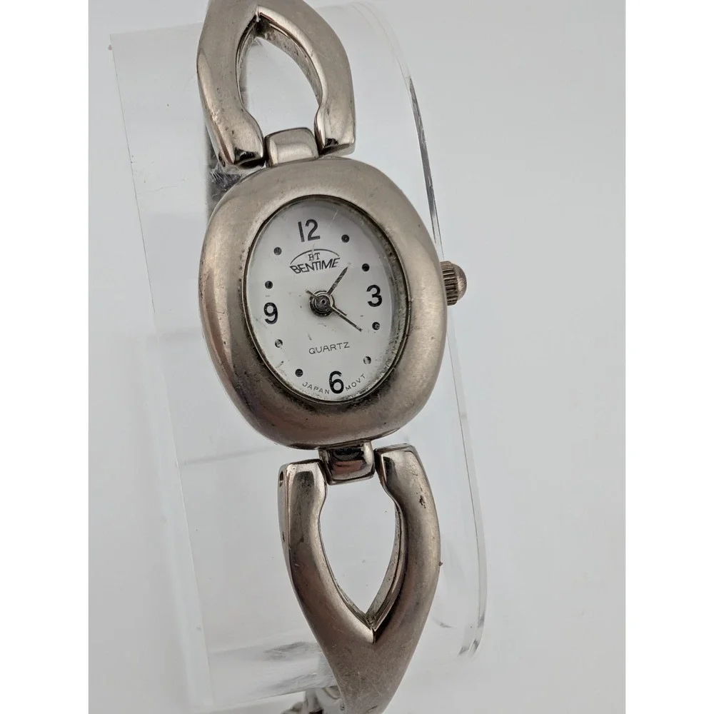 Bentime Watch Women White Dial Silver 7.25